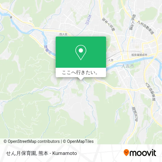 せん月保育園地図
