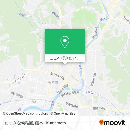 たまきな幼稚園地図