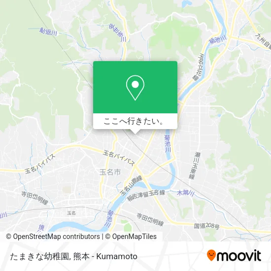 たまきな幼稚園地図