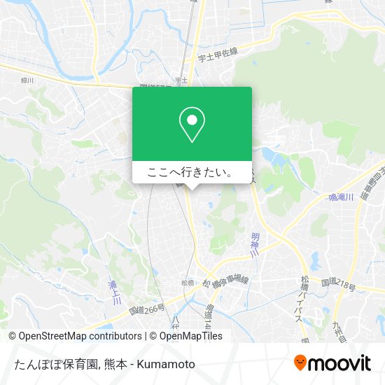 たんぽぽ保育園地図