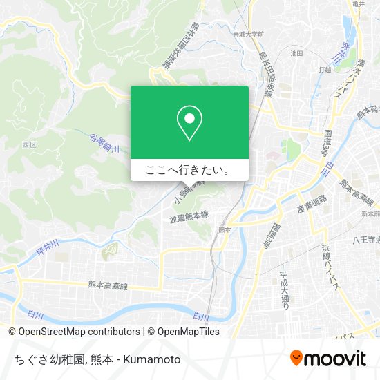 ちぐさ幼稚園地図