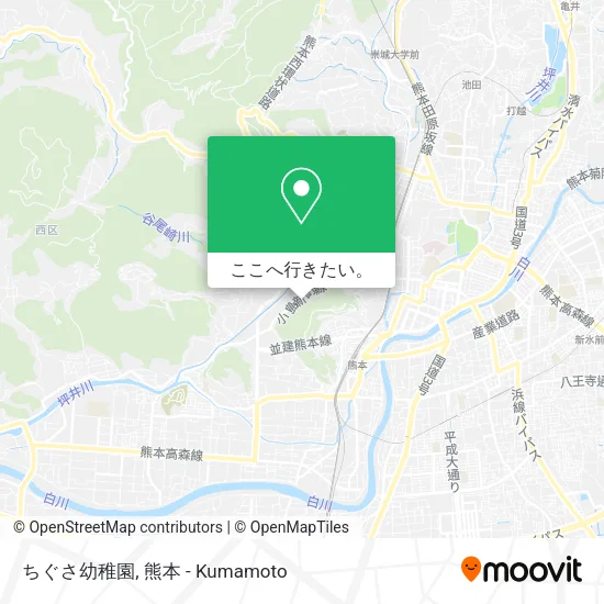 ちぐさ幼稚園地図