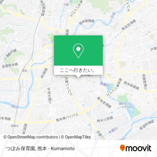 つぼみ保育園地図