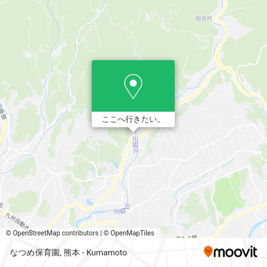 なつめ保育園地図