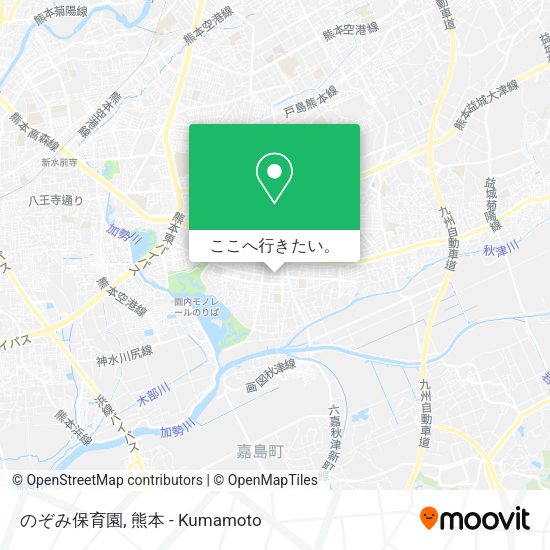 のぞみ保育園地図
