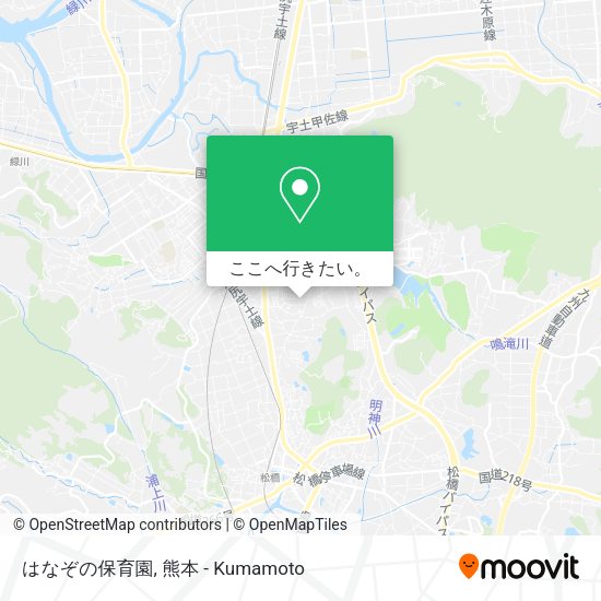 はなぞの保育園地図