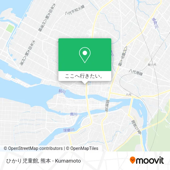 ひかり児童館地図