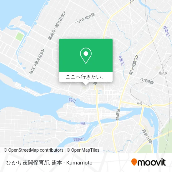 ひかり夜間保育所地図