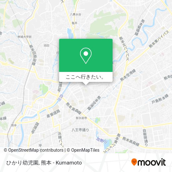 ひかり幼児園地図