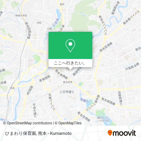 ひまわり保育園地図