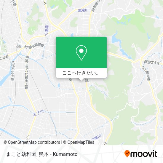 まこと幼稚園地図