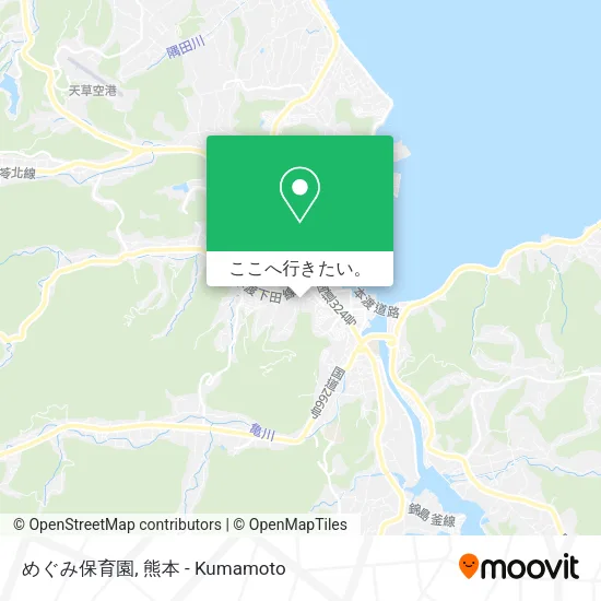 めぐみ保育園地図