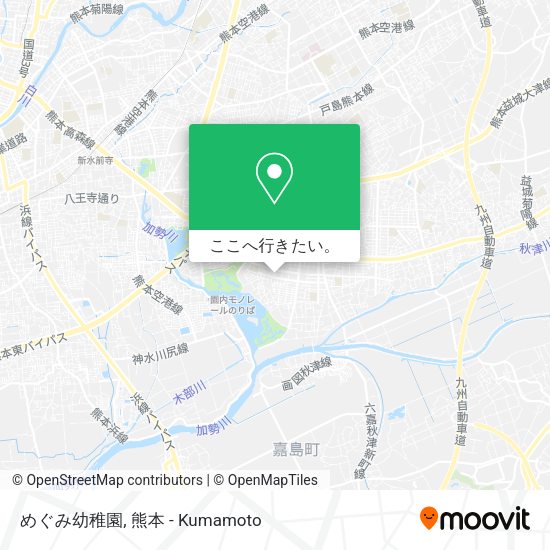めぐみ幼稚園地図