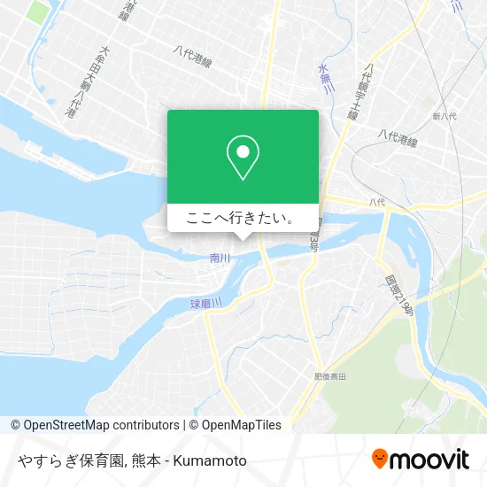 やすらぎ保育園地図