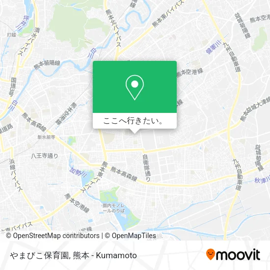 やまびこ保育園地図