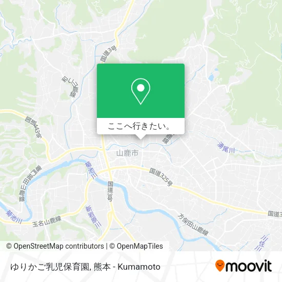 ゆりかご乳児保育園地図