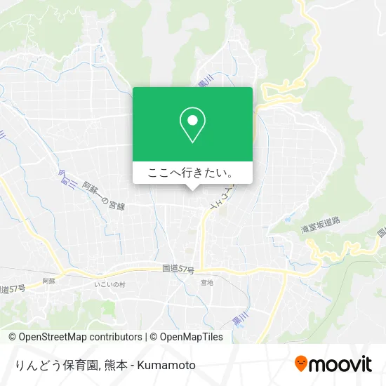 りんどう保育園地図