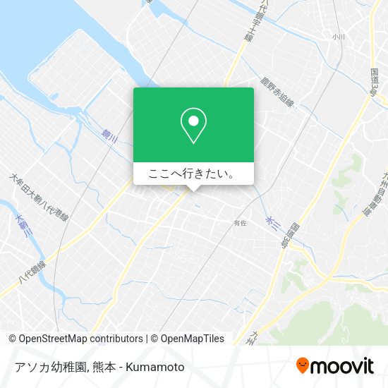 アソカ幼稚園地図