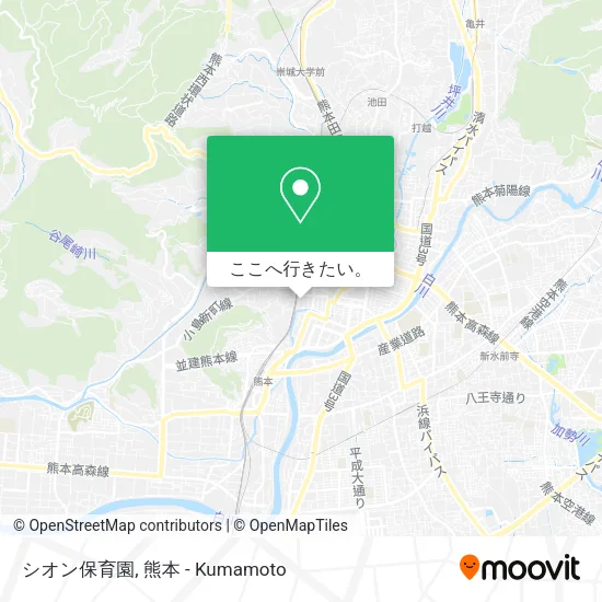シオン保育園地図