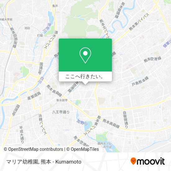 マリア幼稚園地図