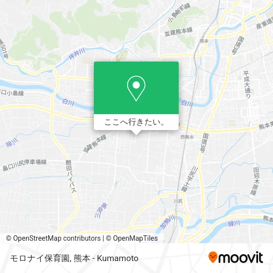 モロナイ保育園地図