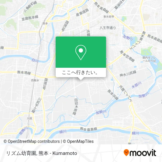 リズム幼育園地図
