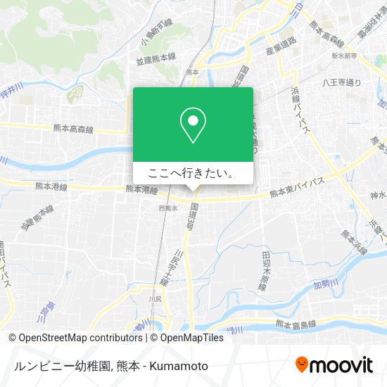 ルンビニー幼稚園地図