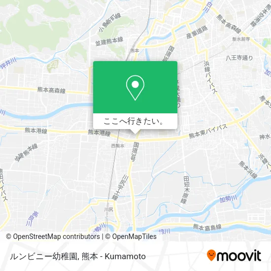 ルンビニー幼稚園地図