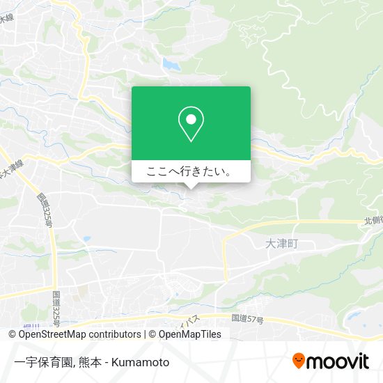 一宇保育園地図