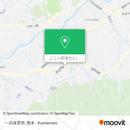 一武保育所地図