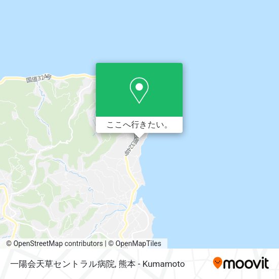 一陽会天草セントラル病院地図