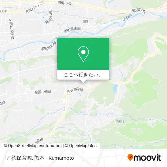 万徳保育園地図