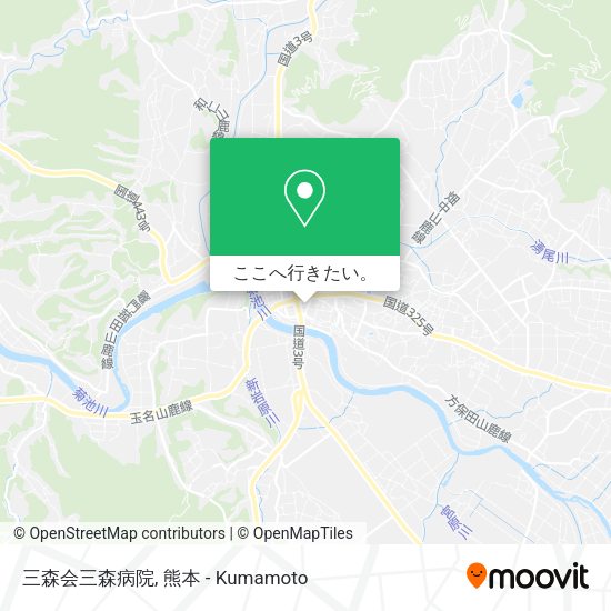 三森会三森病院地図