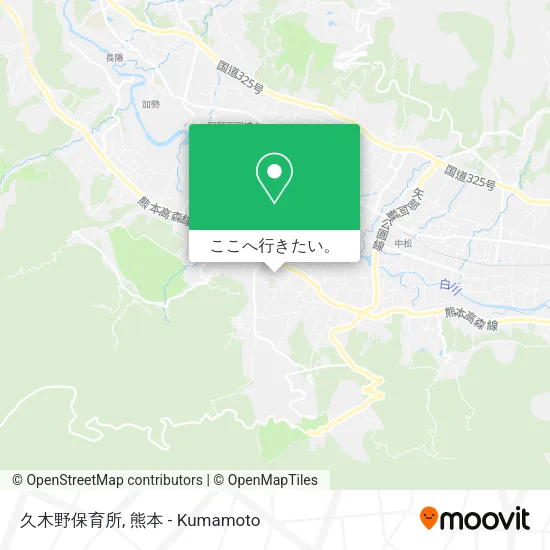 久木野保育所地図