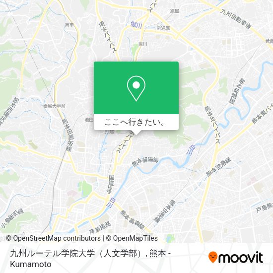 九州ルーテル学院大学（人文学部）地図