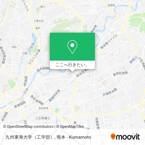 九州東海大学（工学部）地図