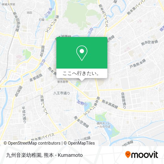 九州音楽幼稚園地図