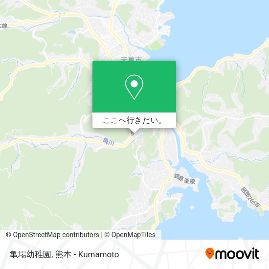 亀場幼稚園地図