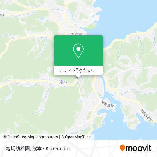 亀場幼稚園地図