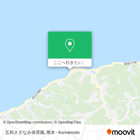 五和さざなみ保育園地図