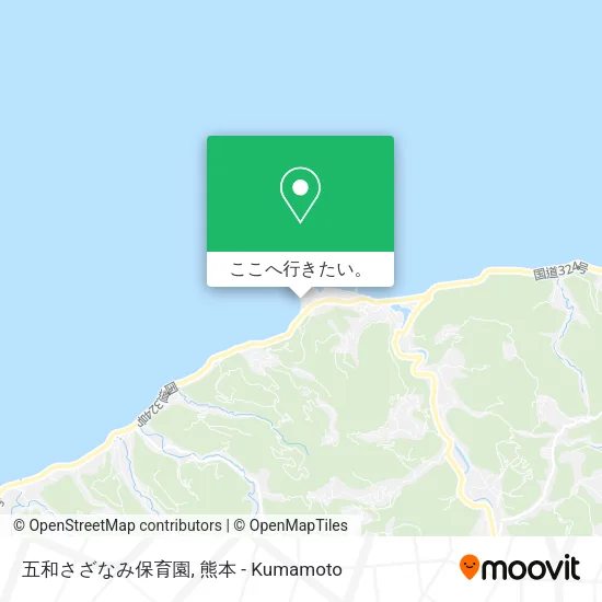 五和さざなみ保育園地図