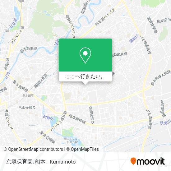 京塚保育園地図
