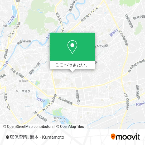 京塚保育園地図