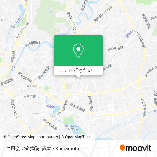 仁風会比企病院地図