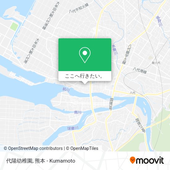 代陽幼稚園地図