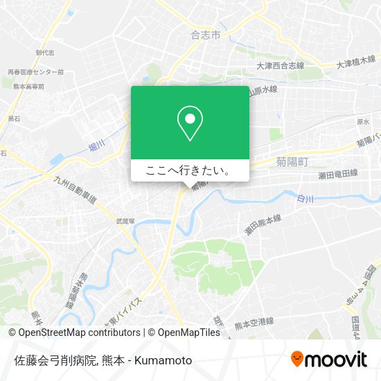 佐藤会弓削病院地図