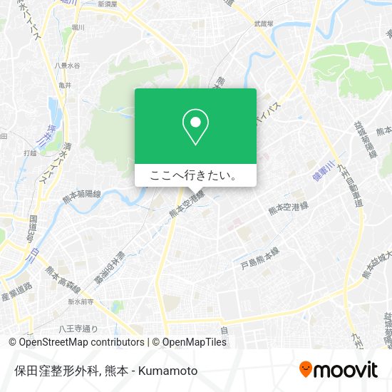 保田窪整形外科地図