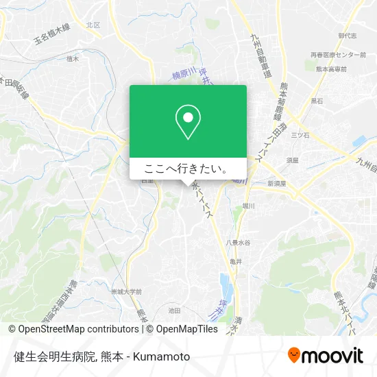 健生会明生病院地図