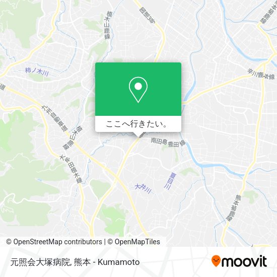 元照会大塚病院地図