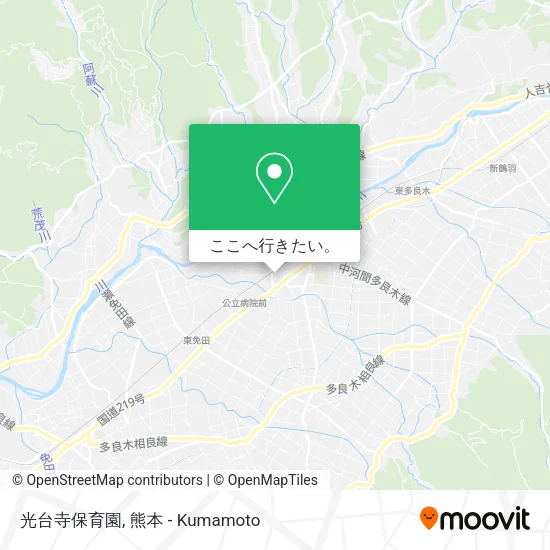光台寺保育園地図
